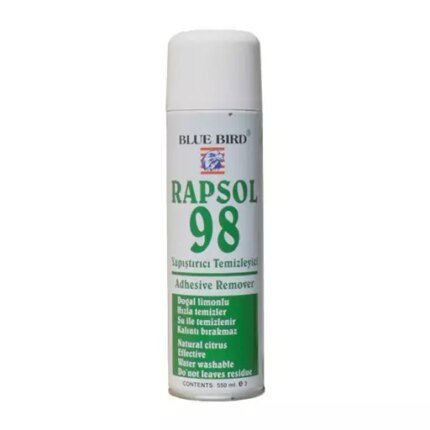اسپری چسب پاک کن (حلال چسب) بلو برد Blue Bird Rapsol 98 ترکیه
